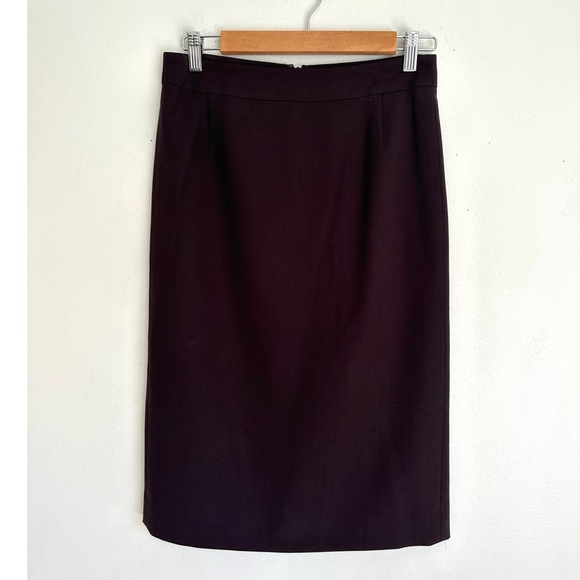 J. Crew • No 2 Wool Pencil Skirt in Brown - Picture 2 of 7